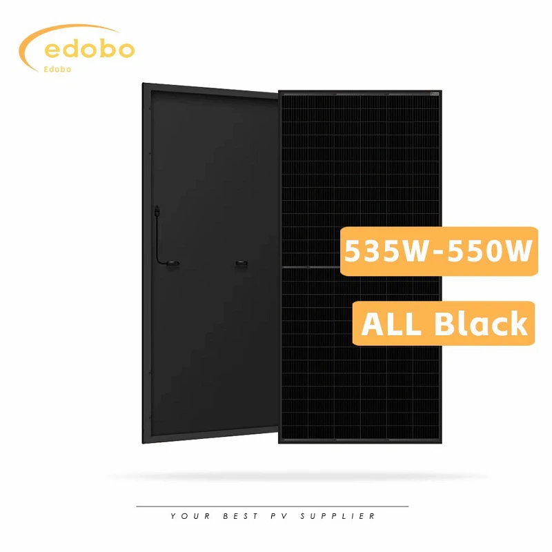 Panel Surya Hitam Untuk Gudang