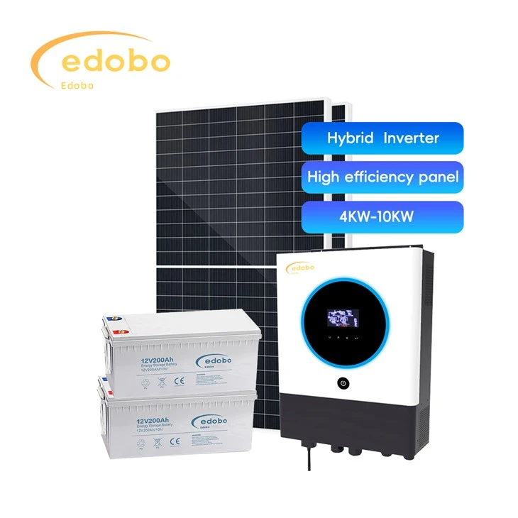 Inverter Hibrida 4kw 10kw Dengan Pengisian Baterai Tenaga Surya