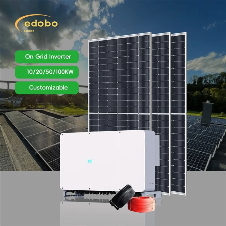 50kW pada komponen sistem tenaga surya jaringan