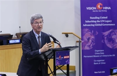 Jeffrey Sachs Mengadvokasi Reformasi PBB dan Multilateralisme Di Ruang Kuliah...