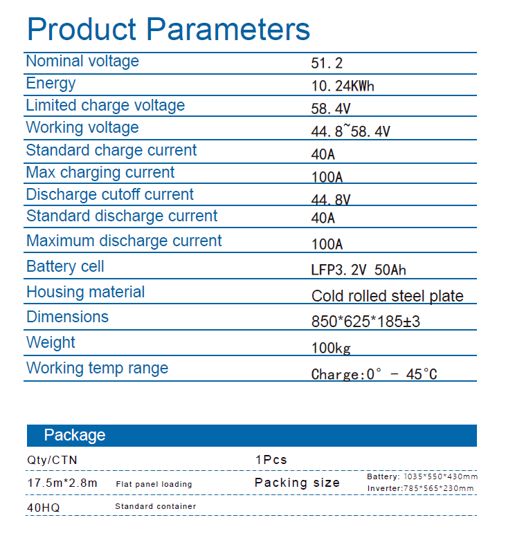 Wall Mounted deep cycle lithium batteries 51.2v 200ah Wall Mounted deep cycle lithium batteries 51.2v 200ah