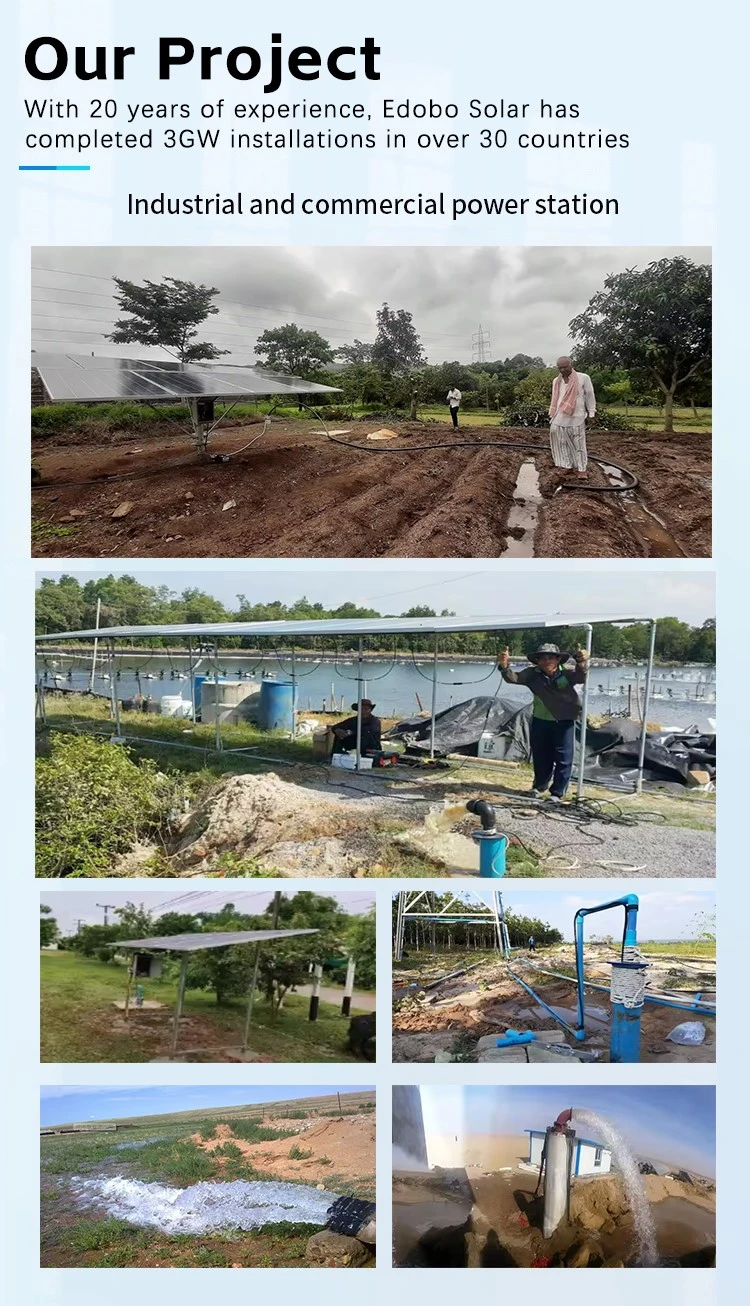 3Hp solar pond pump for agriculture