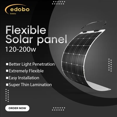 Panel Surya Fleksibel 200w Dijual