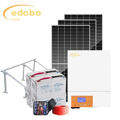 Tata Surya Off Grid 10kw Dengan Baterai