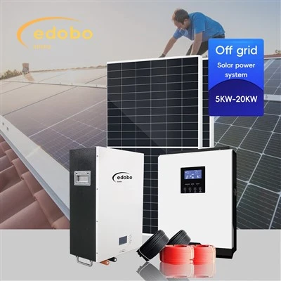 Sistem Energi Surya Generator PV Dengan Baterai
