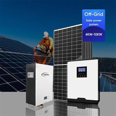 Sistem tenaga surya dengan inverter surya di off grid